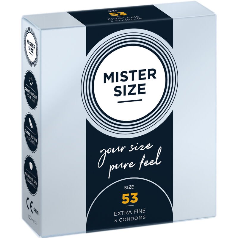 Comprar Mister Size - Preservativos Talla M 53 Mm (3 Unidades)