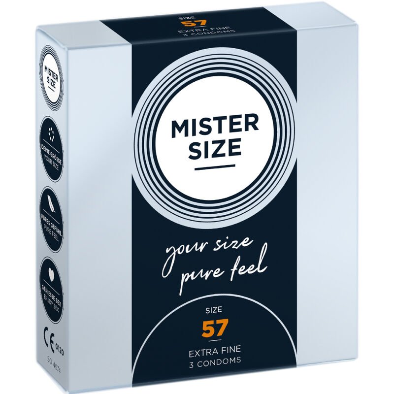 Comprar Mister Size - Preservativos Talla L 57 Mm (3 Unidades)