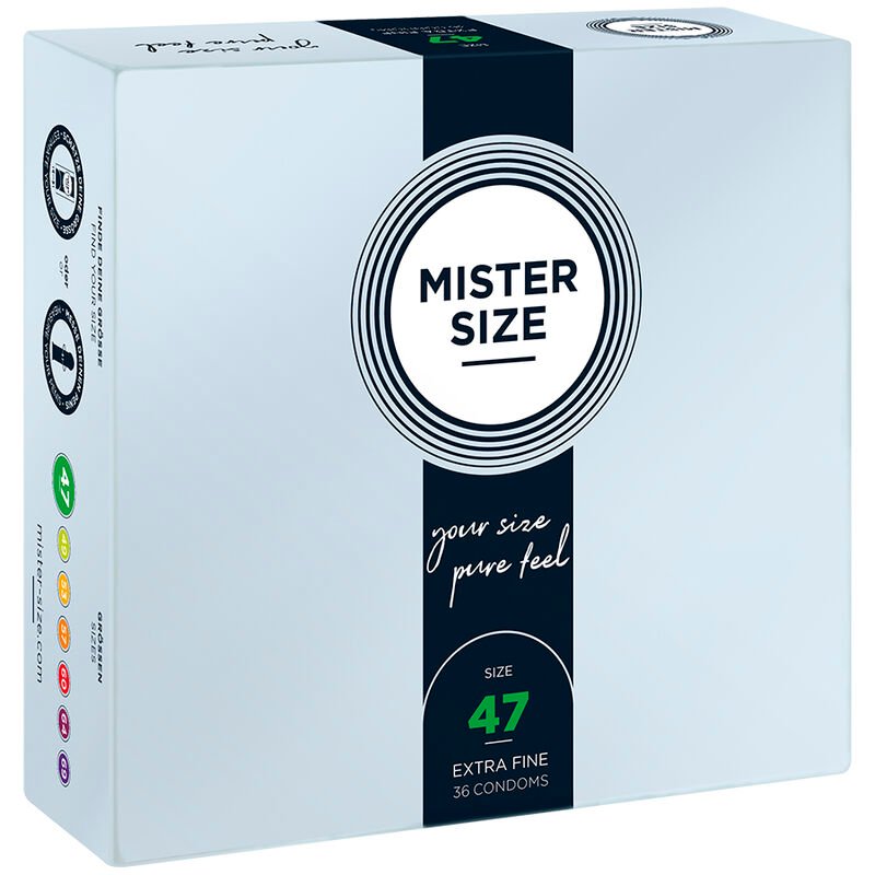 Comprar Mister Size - Preservativos Talla Xs 47 Mm (36 Unidades)