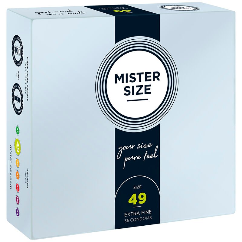 Comprar Mister Size - Preservativos Talla S 49 Mm (36 Unidades)