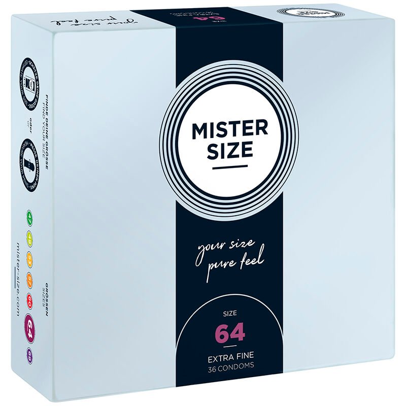 Comprar Mister Size - Preservativos Talla Xxl 64 Mm (36 Unidades)