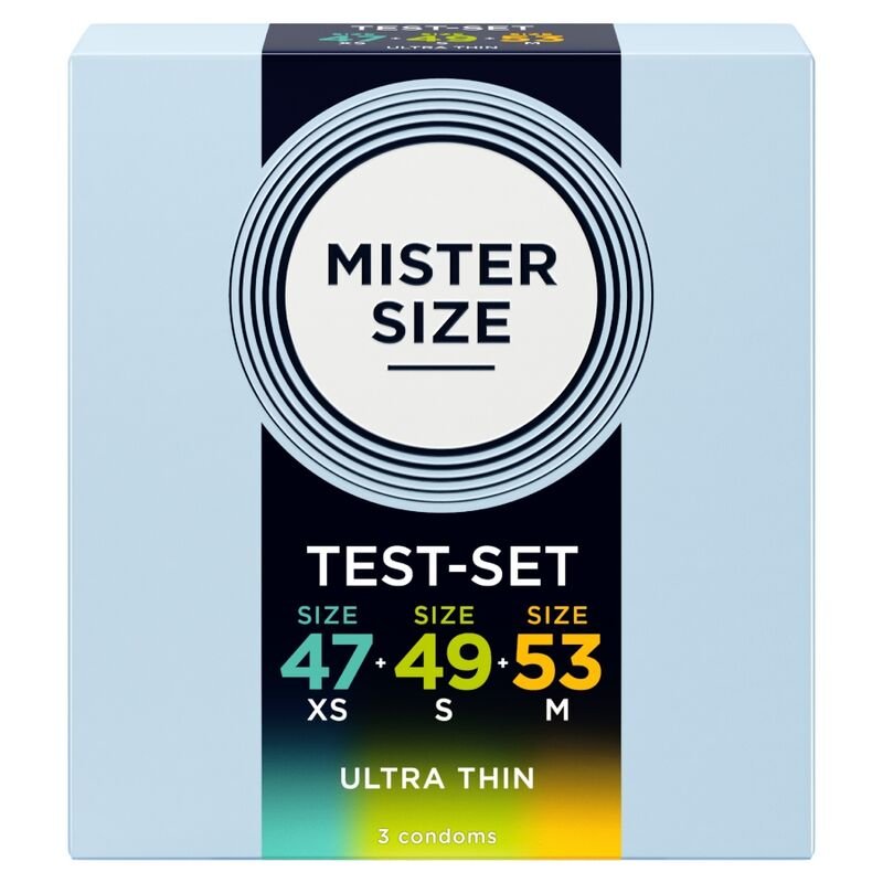 Comprar Mister Size - Pack Sample Condom Size 47-49-53 Mm (3 Units)