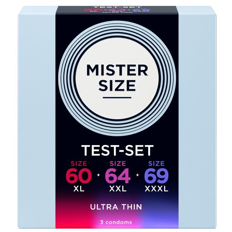 Comprar Mister Size - Sample Pack Condoms Size 60-64-69 Mm (3 Units)