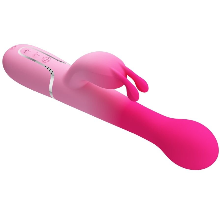 PRETTY LOVE - DEJON VIBRADOR RABBIT 3 EN 1 MULTIFUNCIÓN ROSA