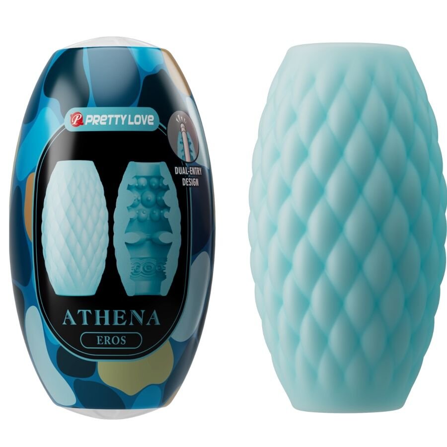 Comprar Pretty Love - Athena Eros Masturbador Masculino Silicona Celeste