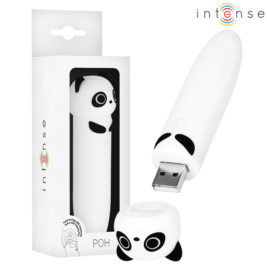 Comprar Intense - Poh Bala Vibradora Panda Recargable Usb 10 X 2.2 Cm