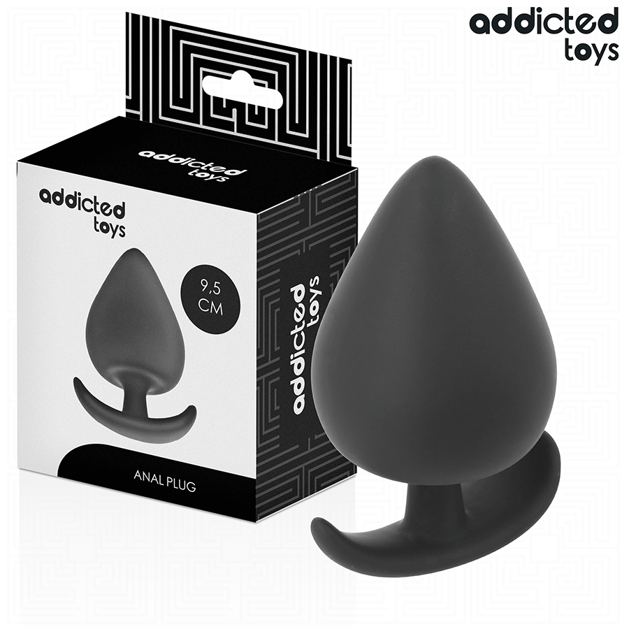 Comprar Addicted Toys - Plug Anal Silicona Talla Xl 9.5 Cm
