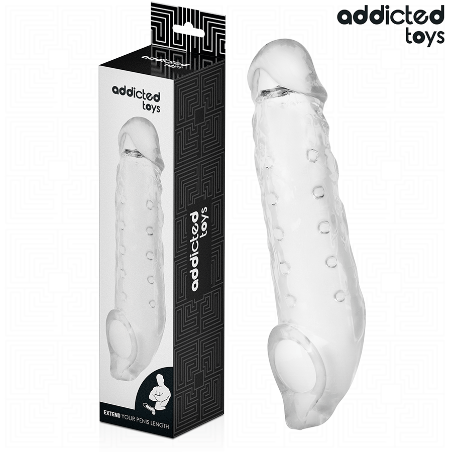 Comprar Addicted Toys - Funda Para El Pene Transparente Talla S 23 Cm