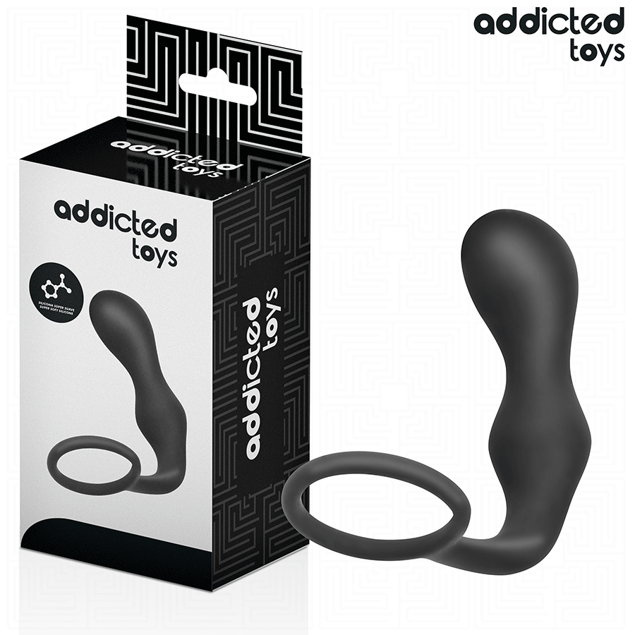 Comprar Addicted Toys - Plug Anal Con Anillo Silicona Modelo 3