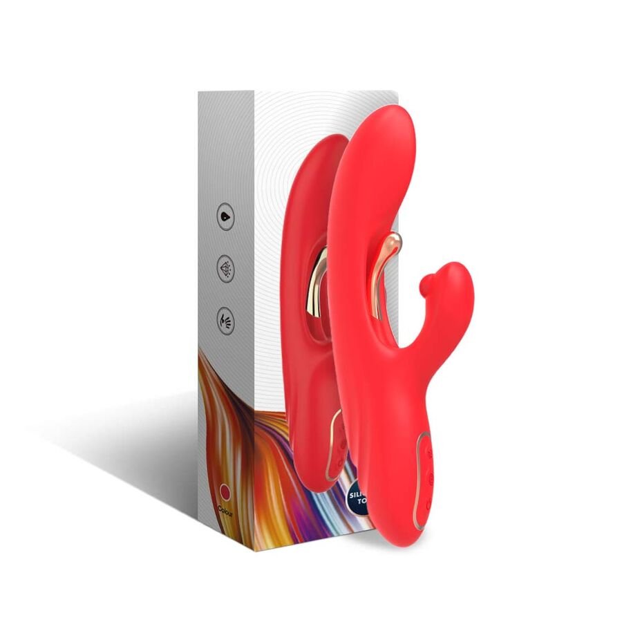 Comprar Armony - G-spot And Clitoris Stimulator Vibrator With Oscillating Tongue Red