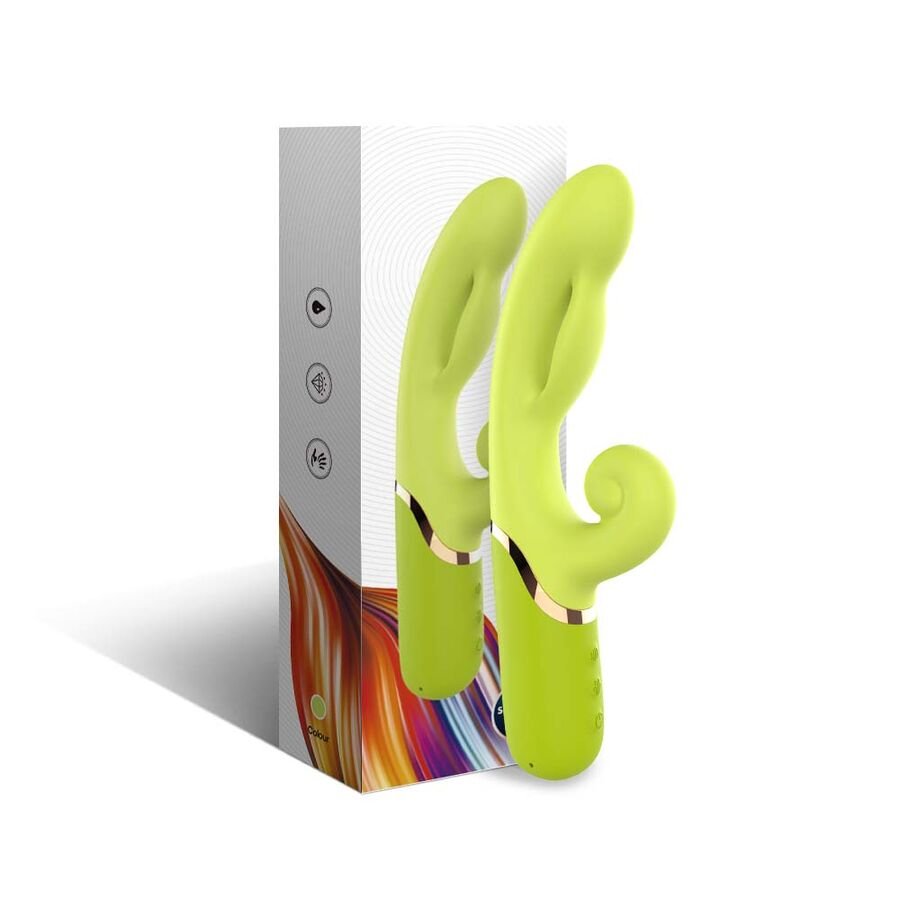 ARMONY - INFLABE POINT A TO STIMULATOR VIBRATOR GREEN ARMONY VIBRATORS