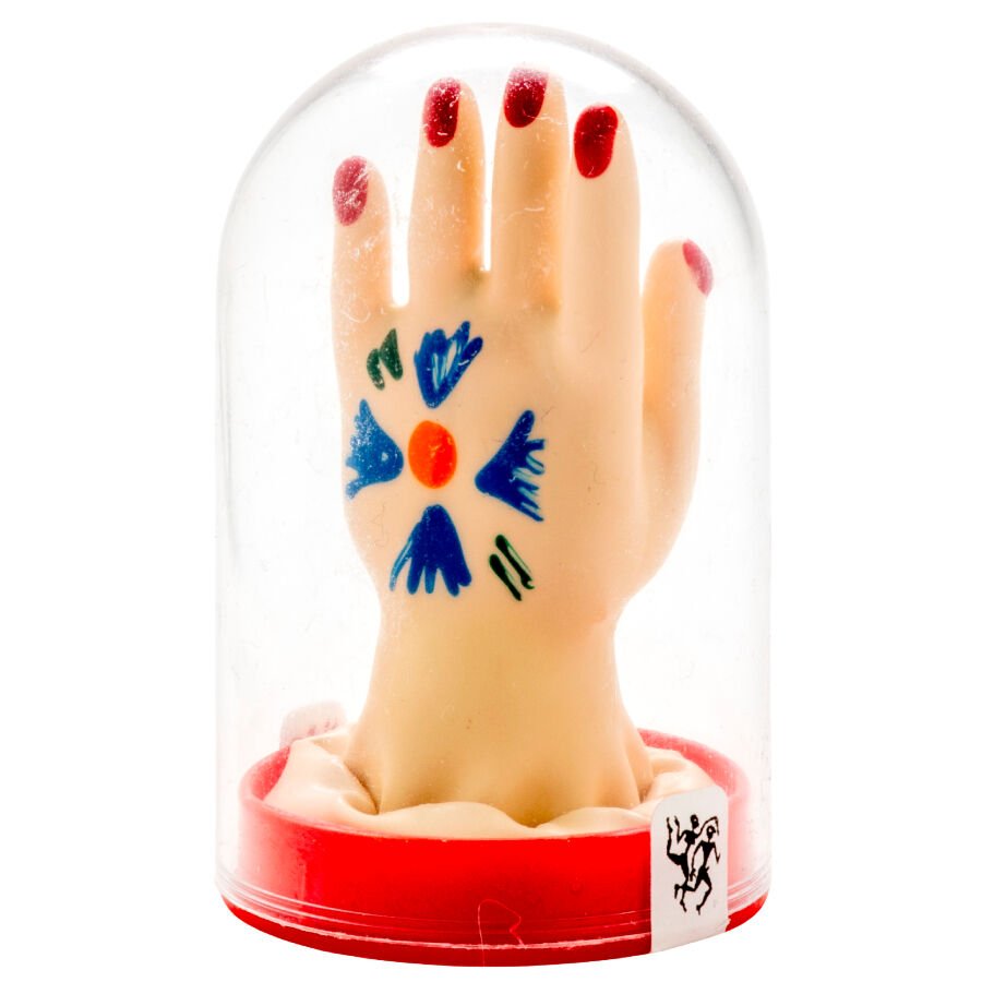 Comprar Condomerie - Preservativo Decorativo Pintado A Mano Palma De La Mano Modelo 1