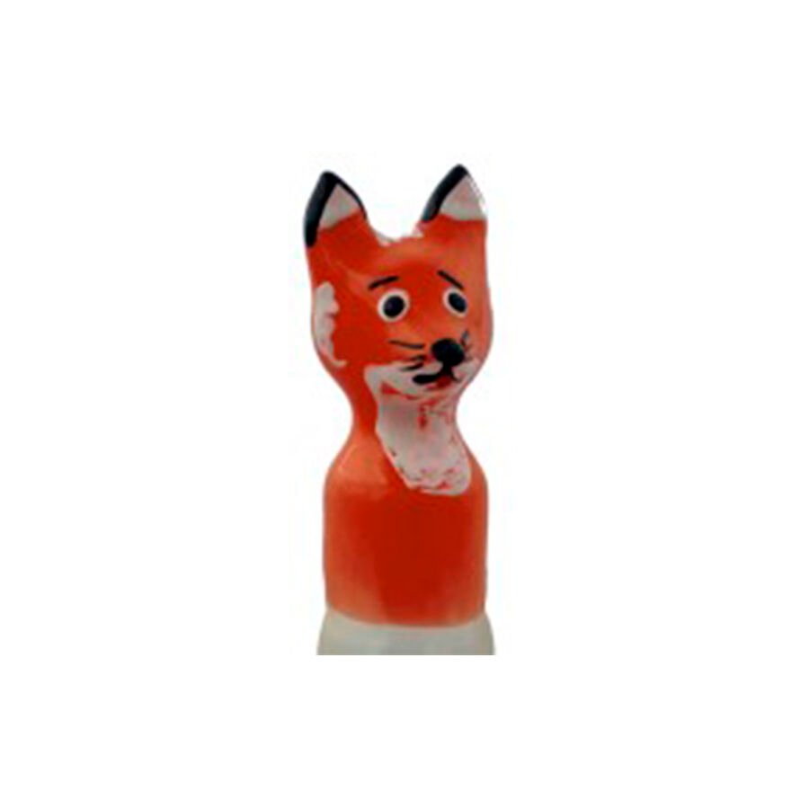 Comprar Condomerie - Preservativo Decorativo Pintado A Mano Zorro Marrón Xl