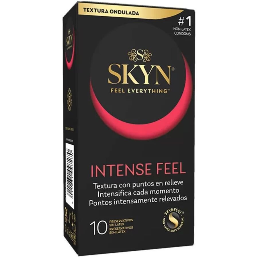 Comprar Skyn - Preservativo Intense Feel Textura Con Diseño Ondulado 10 Unidades