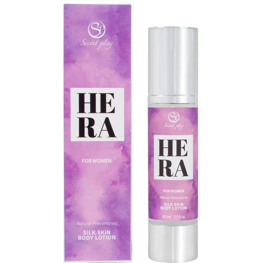 SECRETPLAY - HERA LOCIÓN PIEL DE SEDA PARA MUJERES 50 ML SECRETPLAY COSMETIC