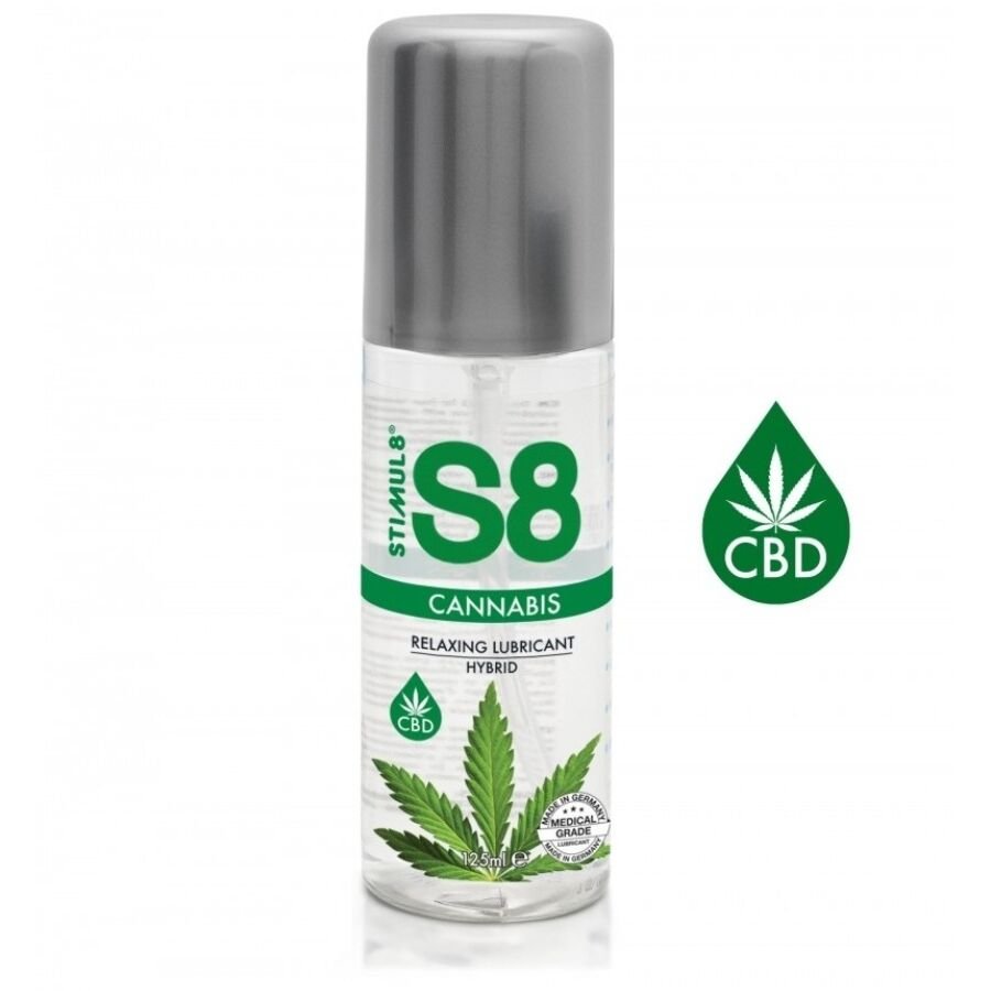 STIMUL8 - S8 LUBRICANTE HÍBRIDO CANNABIS 125 ML STIMUL8