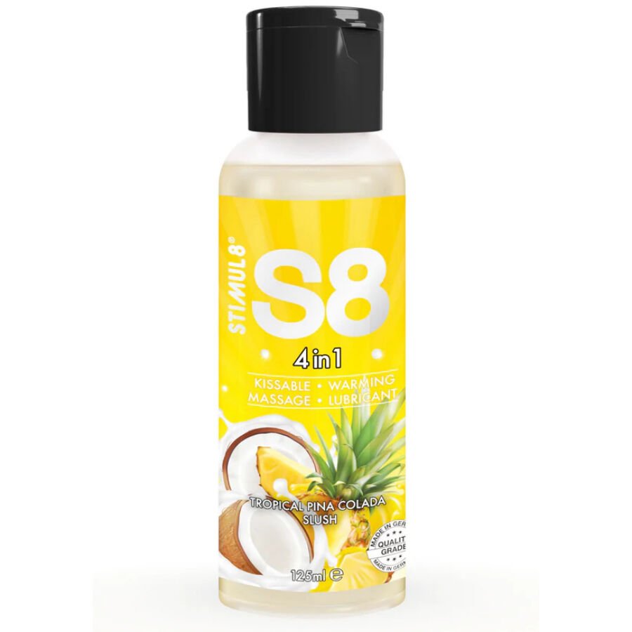 STIMUL8 - S8 4 EN 1 LUBRICANTE POSTRE PIÑA COLADA 125 ML STIMUL8