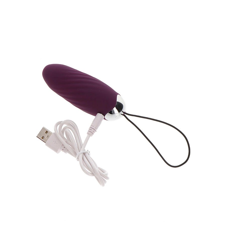 TOYJOY - HAPPINESS KNOCK KNOCK EGGSTAVAGANT VIBRADOR CON CONTROL REMOTO MORADO