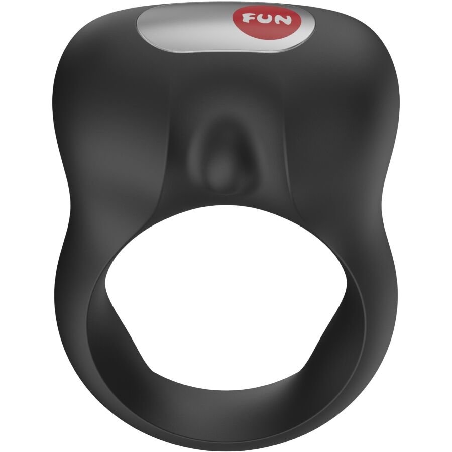 FUN FACTORY - STEADY VIBRATING COCK RING BLACK FUN FACTORY
