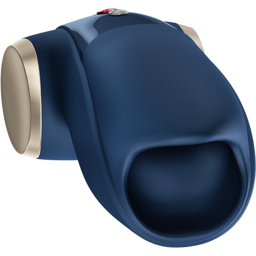 FUN FACTORY - COBRA LIBRE II MASTURBADOR VIBRADOR AZUL OSCURO