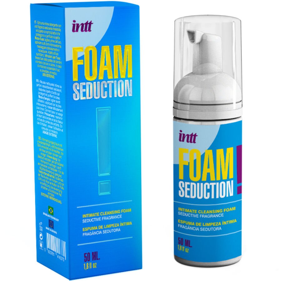 INTT RELEASES - FOAM SEDUCTION ESPUMA LIMPIADORA INTIMA 50 ML