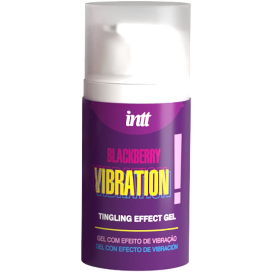INTT RELEASES - GEL VIBRADOR LIQUIDO SABOR MORA 15 ML INTT RELEASES