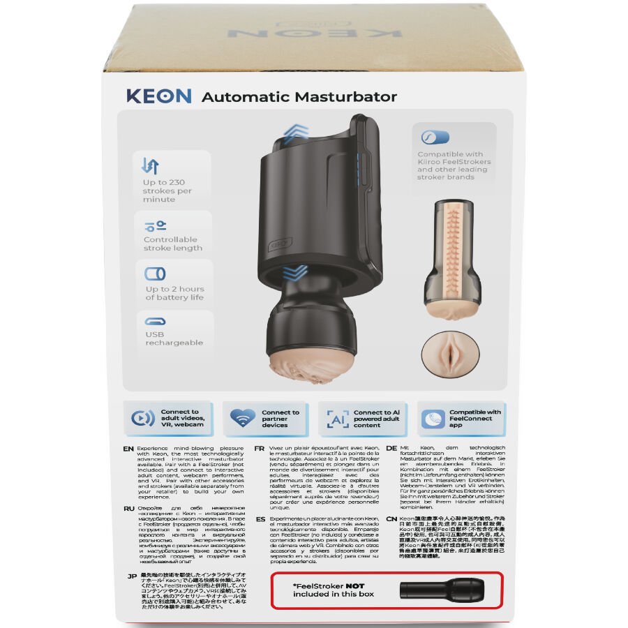 KIIROO - KEON WIFI MASTURBADOR AUTOMÁTICO