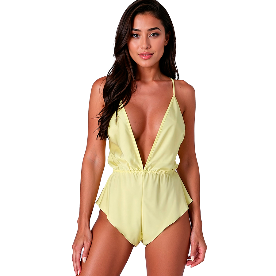 PASSION - SENSIE BODY AMARILLO S/M PASSION WOMAN TEDDIES