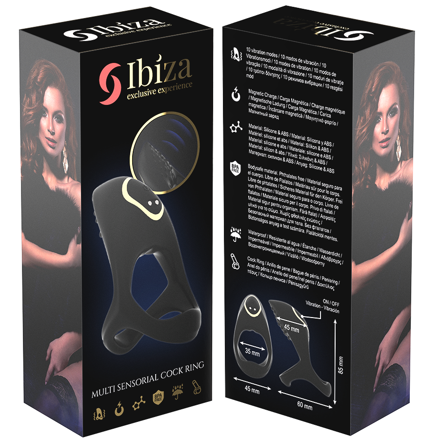 IBIZA - ANILLO PARA PENE MULTISENSORIAL