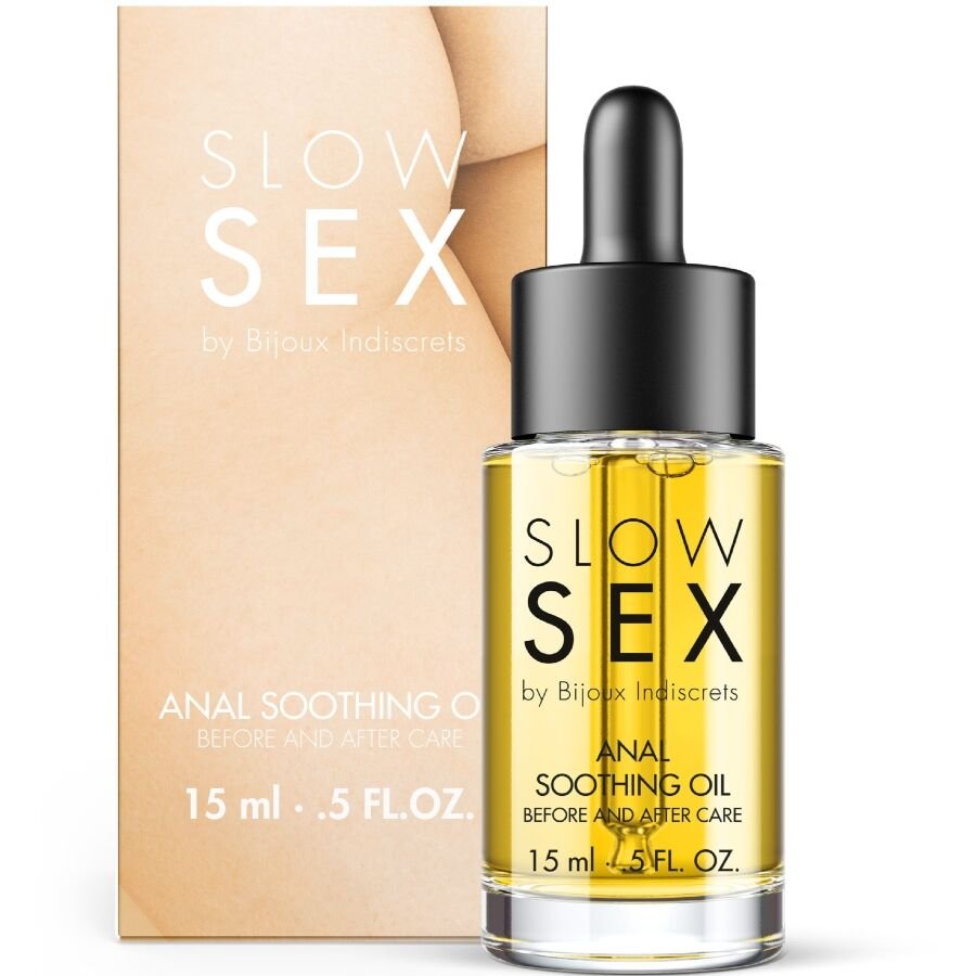 BIJOUX INDISCRETS - SLOW SEX ACEITE ANAL CALMANTE 15 ML BIJOUX SLOW SEX