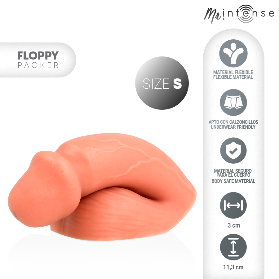 MR INTENSE - FLOPPY TALLA S PACKER REALÍSTICO