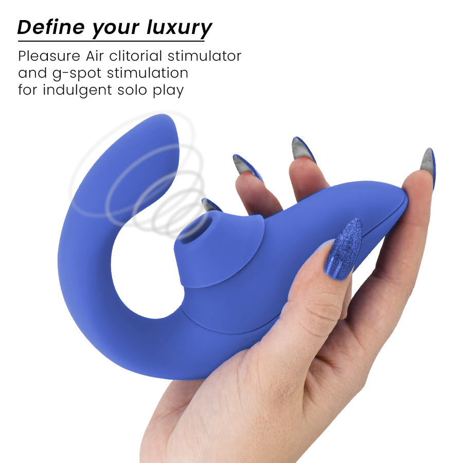 WOMANIZER - BLEND ESTIMULADOR VIBRADOR RABBIT AZUL