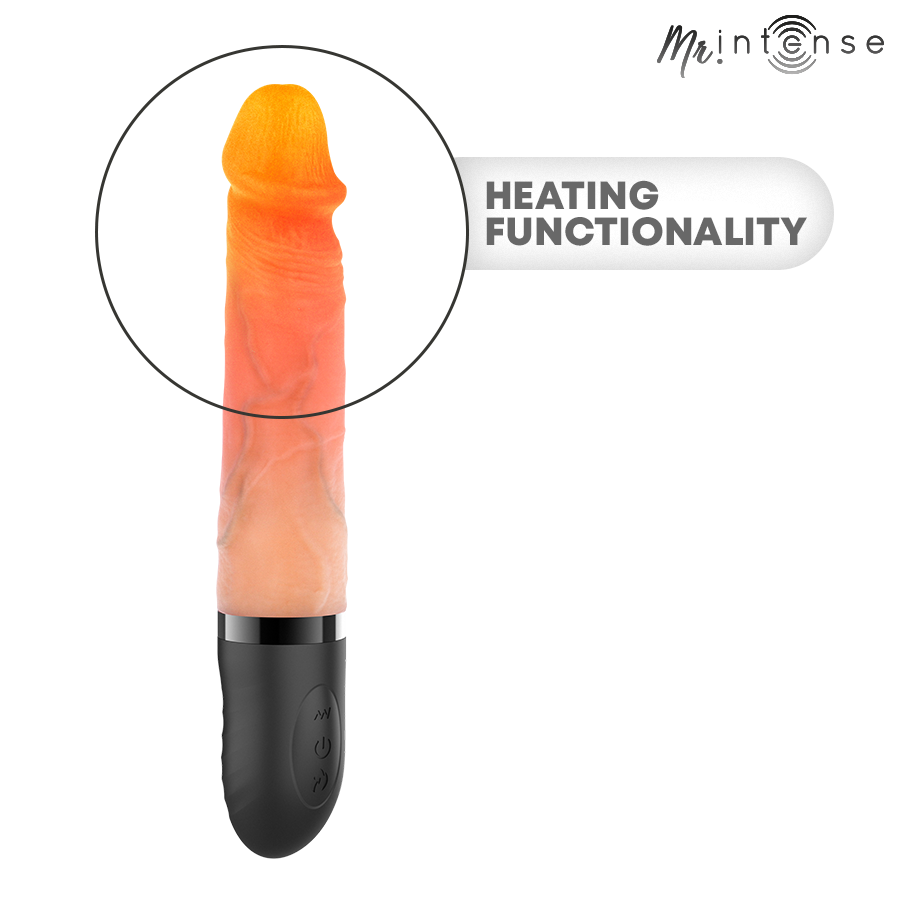 MR INTENSE - JEAN UP&DOWN VIBRATOR WITH HEAT EFFECT 24 CM -Ø- 3.8 CM