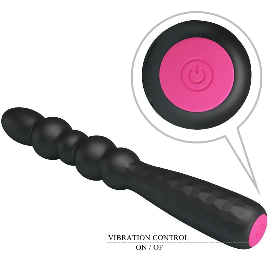 MR PLAY - PLUG ANAL FLEXIBLE CON VIBRACIÓN