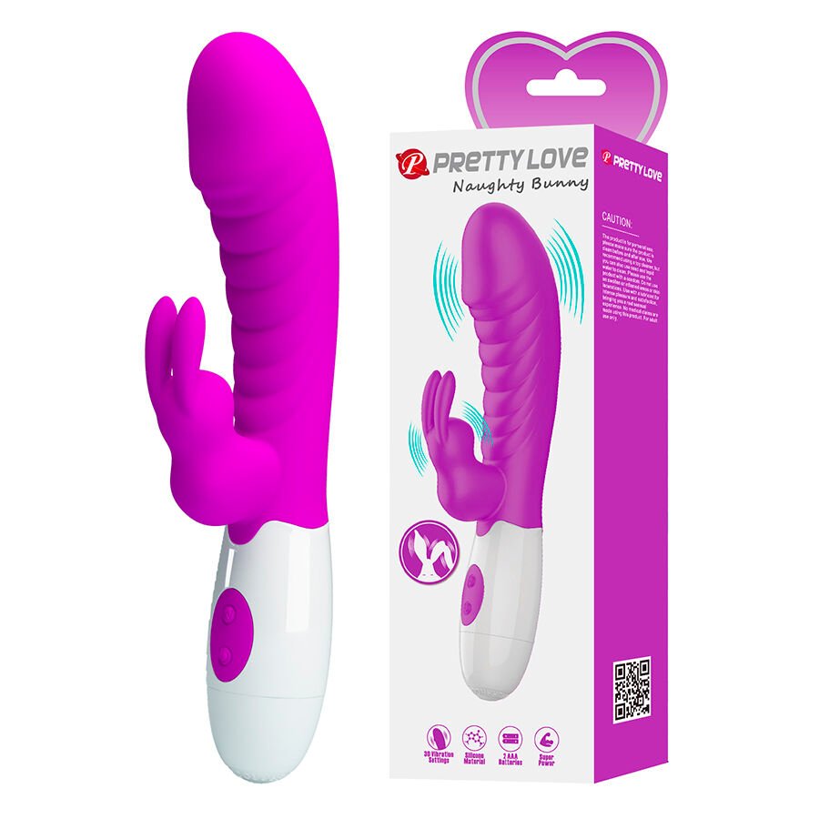 PRETTY LOVE - NAUGHTY BUNNY VIBRADOR MORADO PRETTY LOVE FLIRTATION