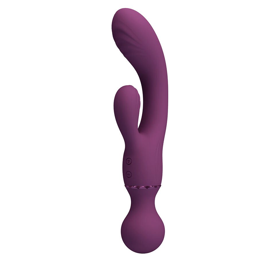 PRETTY LOVE - ALL ROUNDER VIBRADOR PUNTO G MORADO