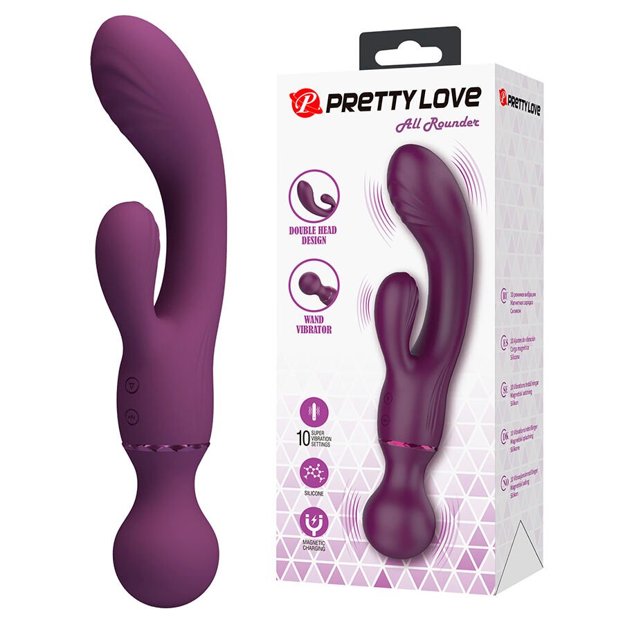 PRETTY LOVE - ALL ROUNDER VIBRADOR PUNTO G MORADO PRETTY LOVE FLIRTATION