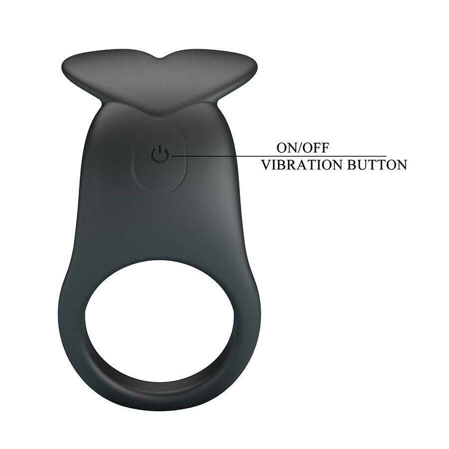 PRETTY LOVE - CARLTON ANILLO PARA PENE CON ESTIMULADOR DE CLÍTORIS