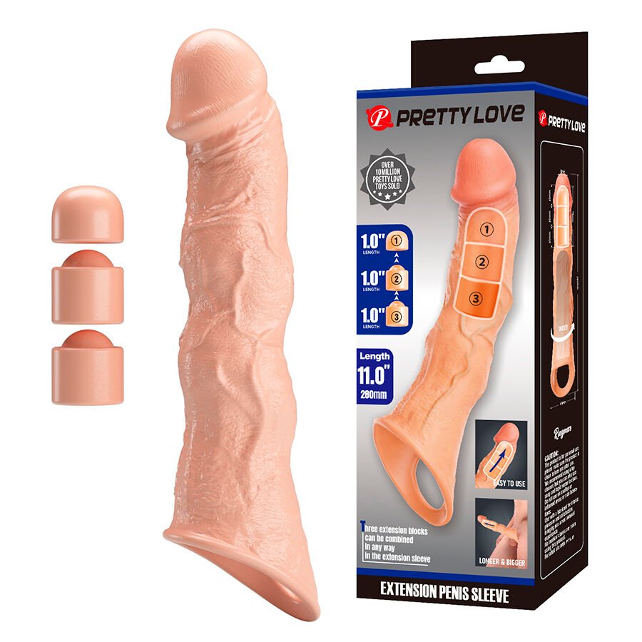 PRETTY LOVE - RAGNAR FUNDA EXTENSORA CON EXTENSORES AJUSTABLES PRETTY LOVE MALE