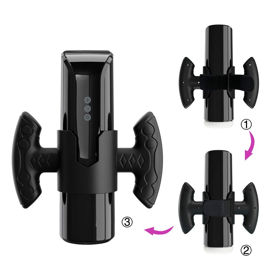 PRETTY LOVE - LARISSA MASTURBADOR SUCCIONADOR CON VIBRACIÓN + SUJECIÓN