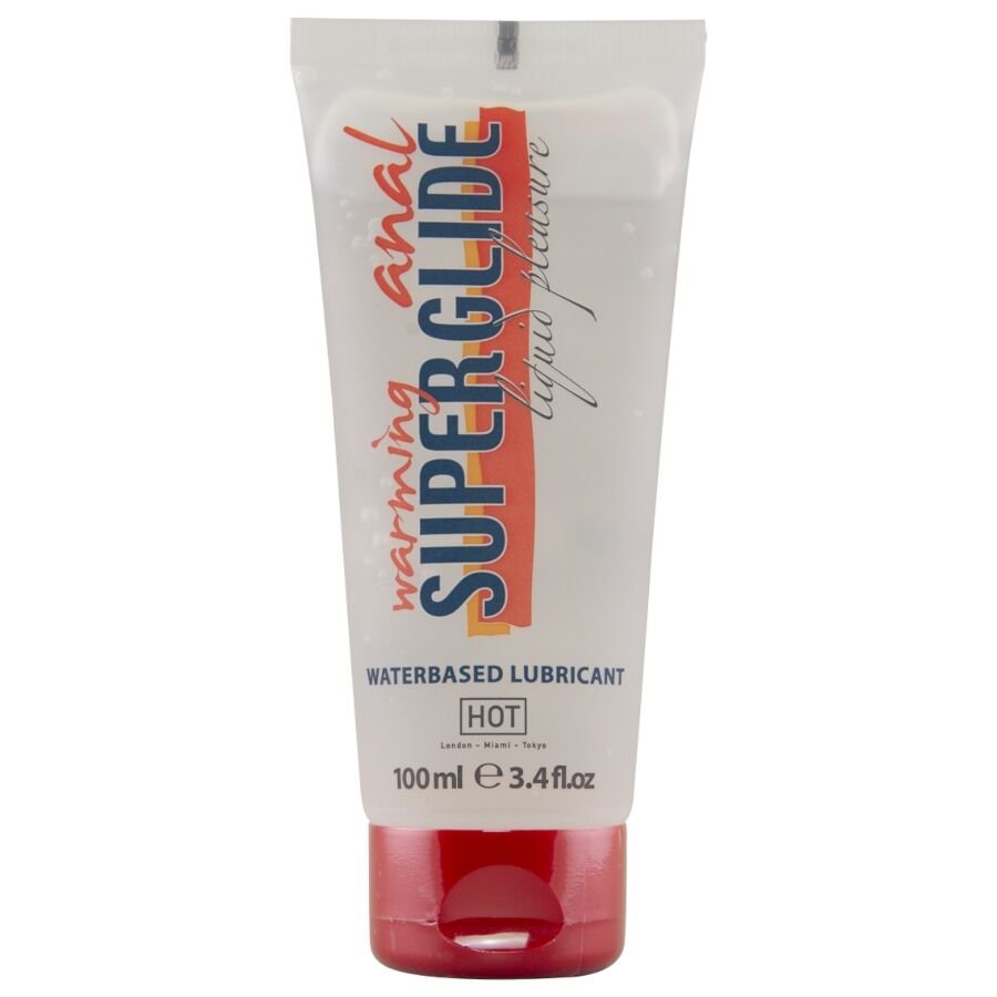 Comprar Hot - Anal Superglide Warming Liquid Pleasure Lubricante Anal Base Agua Efecto Calor 100 Ml