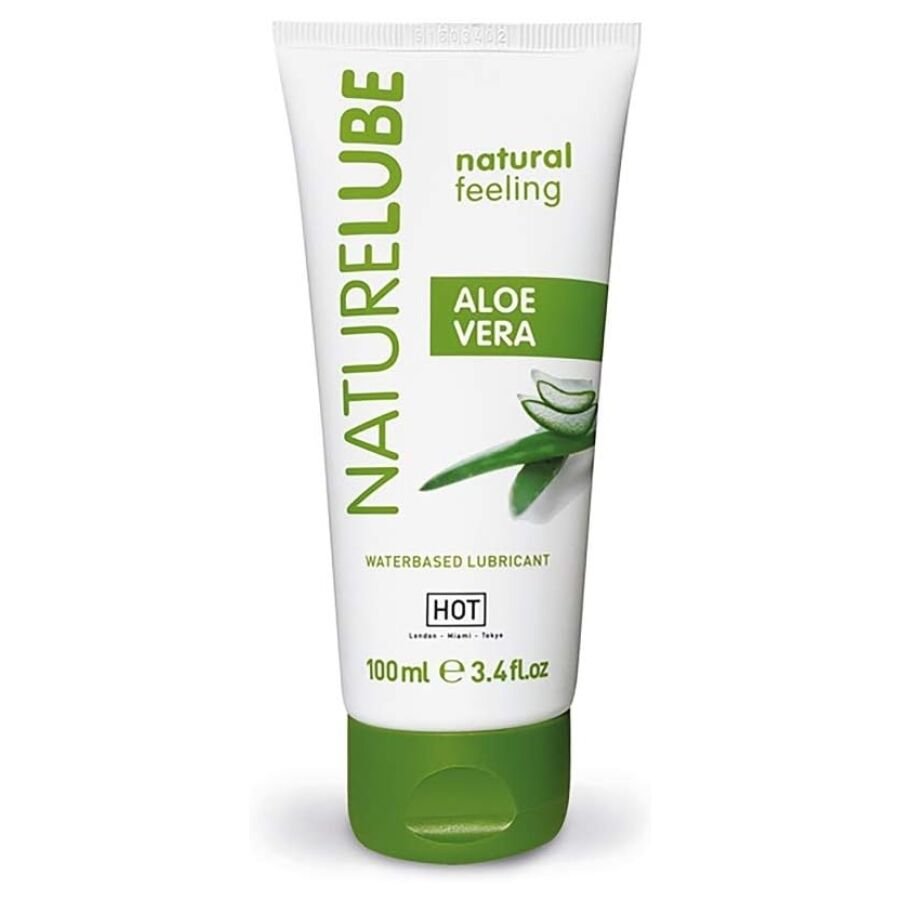 HOT - NATURE LUBE LUBRICANTE BASE AGUA ALOE VERA 100 ML HOT