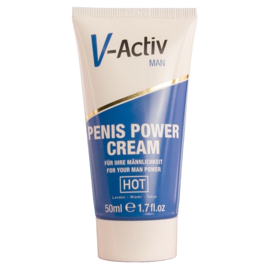 HOT - V-ACTIV PENIS POWER CREMA PARA HOMBRE 50 ML HOT