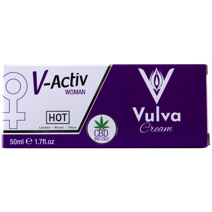 HOT - CREMA PARA VULVA CON CBD 50 ML