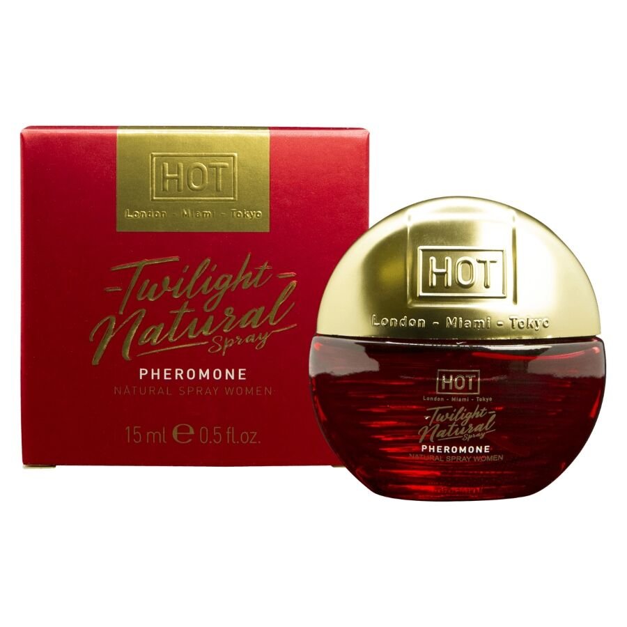 HOT - TWILIGHT NATURAL CON FEROMONAS MUJER 15 ML HOT