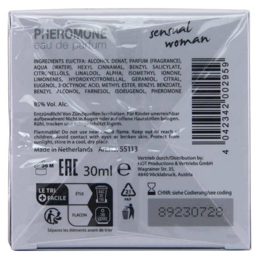 HOT - PERFUME CON FEROMONAS TOKYO SENSUAL MUJER 30 ML