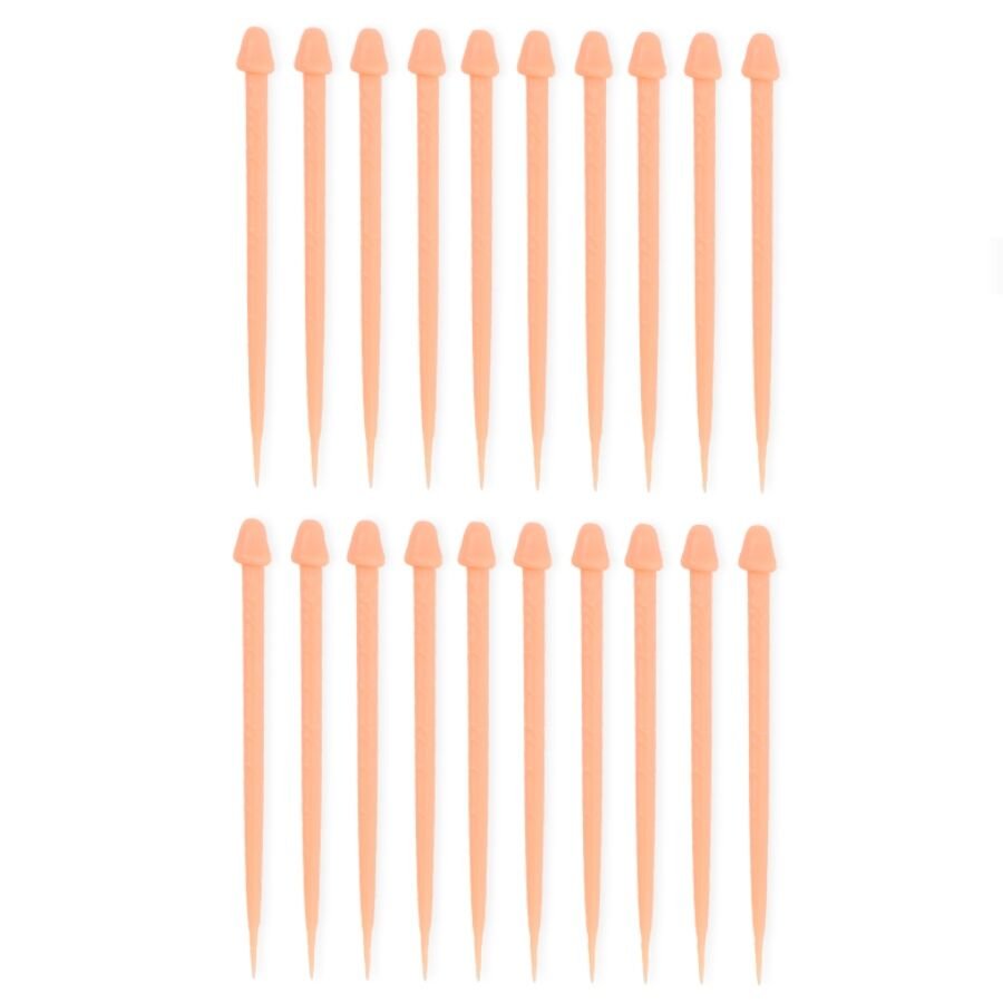 DIABLO PICANTE - PENIS SPIDERED STICKS FOR MEAT 20 UNITS DIABLO PICANTE