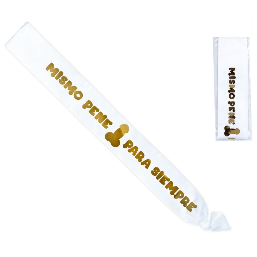 DIABLO PICANTE - BANDA BLANCA PENE METALIZADO DIABLO PICANTE