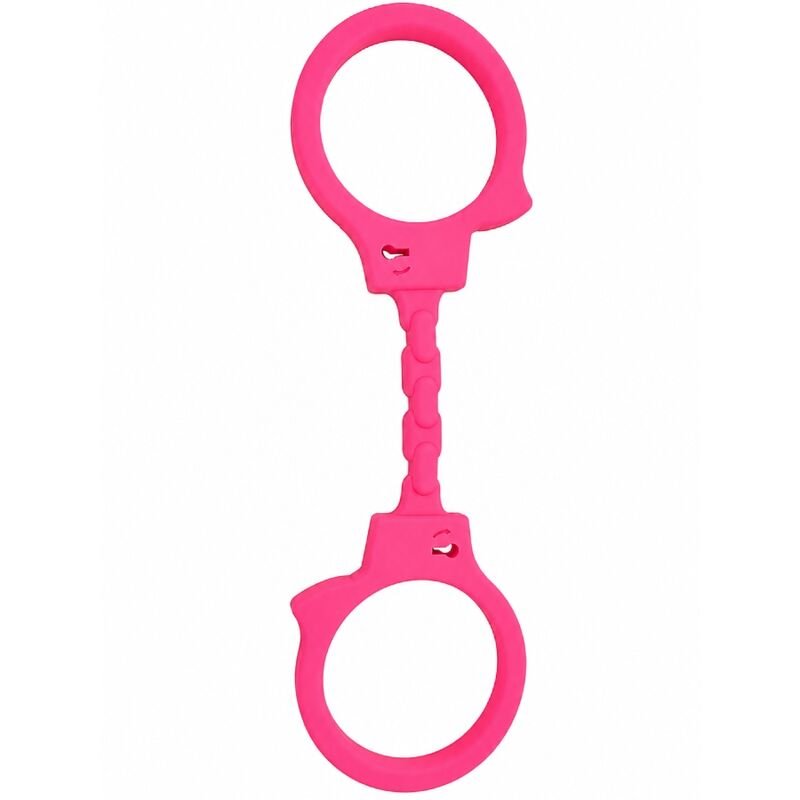 DIABLO PICANTE - SILICONE HANDCUFFS PINK DIABLO PICANTE