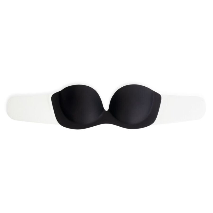 BYE-BRA - DIVA BRA ADHESIVE BRA BLACK CUP D